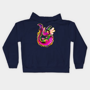 Galaxy axolotl Kids Hoodie